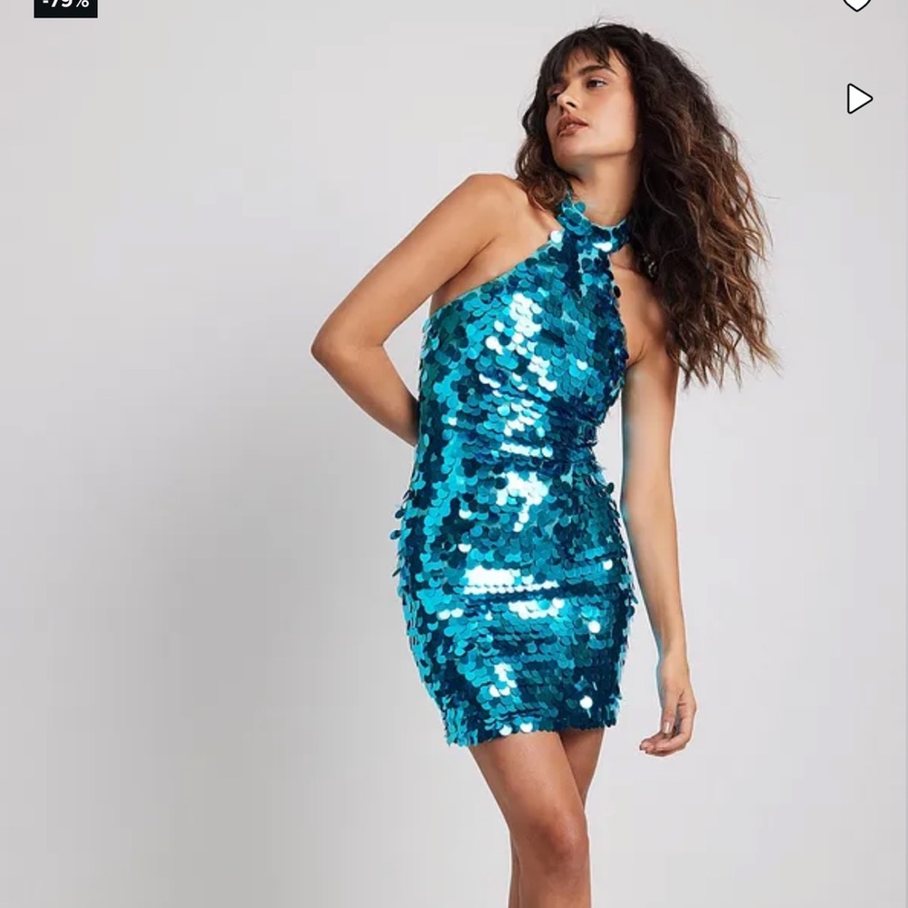 Sequins mini dresss